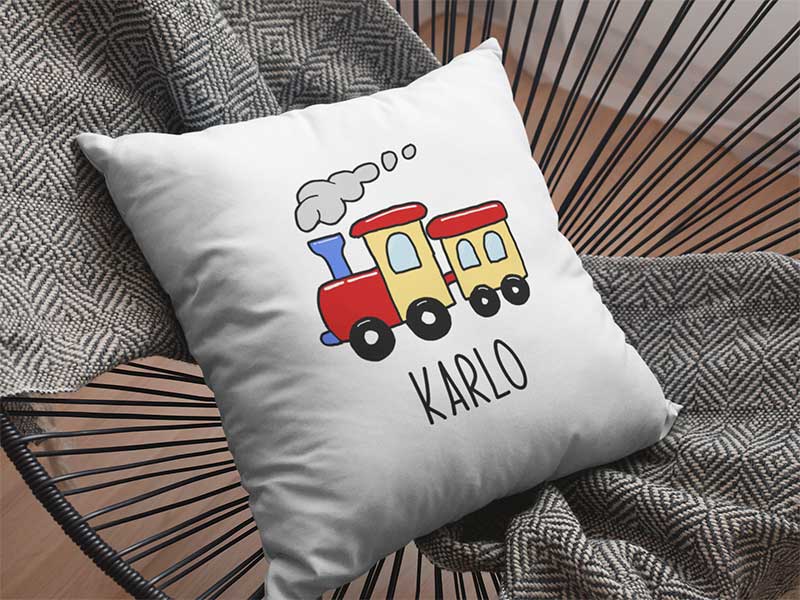 Personalizirani Jastuk Vlakić za djecu