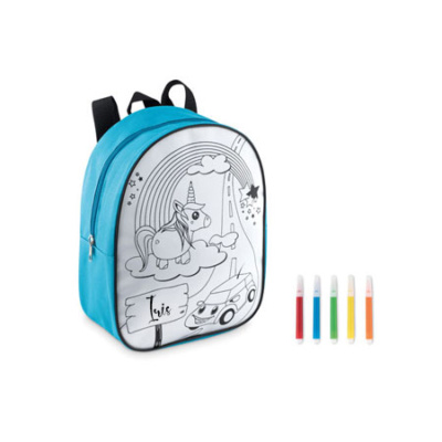 Personalizirani dječji ruksak s 5 flomastera