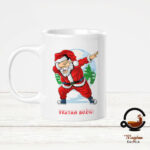 Šalica Djed Božićnjak pleše