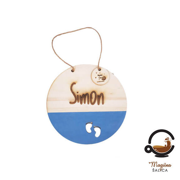 natpis-zadecka Personalizirani natpis za bebu dečka