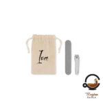 Personalizirani set za manikuru pakirano u pamučnom vrećicom