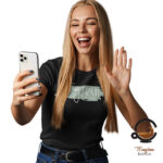 Personalizirana ženska majica s natpisom po želji