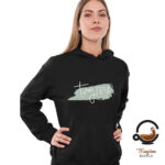 Ženska hoodie majica s natpisom po želji
