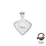 Personalizirani Zec – pišani dječji ručnik s imenom - Poklon za bebe