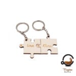 Personalizirani privjesak Puzzle za par