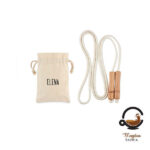 Personalizirano uže za preskakanje u pamučnoj vrećici