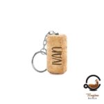 Personalizirani privjesak za ključeve od pluto ćepa