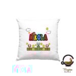 Jastuk s personaliziranim imenom za djecu. Super mario