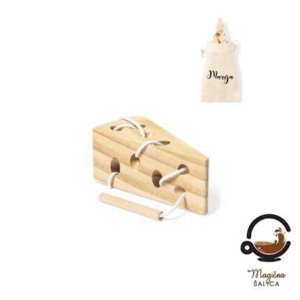Personalizirana drvena igra vještine s imenom