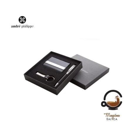 Elegantni poslovni set s gravurom - Slika 1