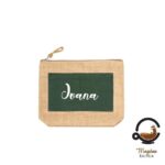 Personalizirana torbica od prirodnog materijala s imenom kao unikatni poklon