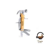 Personalizirani višenamjenski alat s bambusovom drškom i čeličnim kućištem