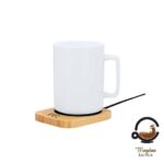 Grijač za šalicu od bambusa