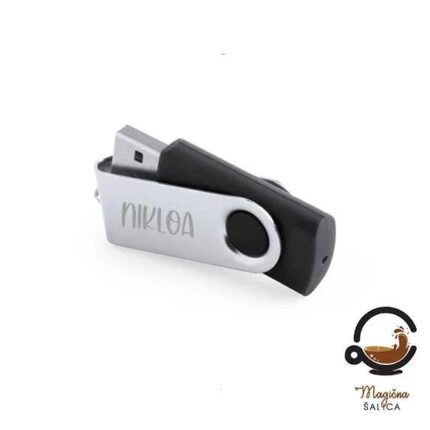 Personalizirani USB s graviranim imenom - Stražnja strana