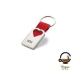 Personalizirani metalni privjesak u obliku srca