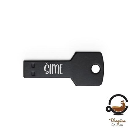 Personalizirani USB 16 GB u obliku ključa - prednja strana