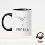 Personalizirana šalica držim liniju