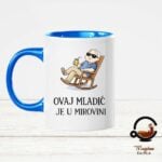 Šalica Ovaj mladić je u mirovini