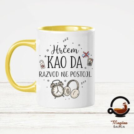 Šalica Hrčem kao da razvod ne postoji