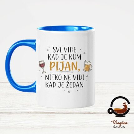 Šalica nitko ne vidi kuma žedanog slika