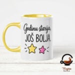 Personalizirana šalica „Godinu starija, još bolja“ – poklon za rođendan